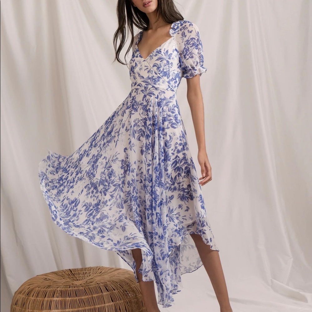 Sau Lee Georgia Midi Dress - New